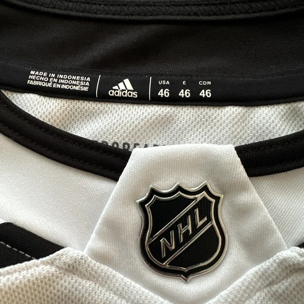 Adidas LA Kings White Authentic  Jersey Size 46